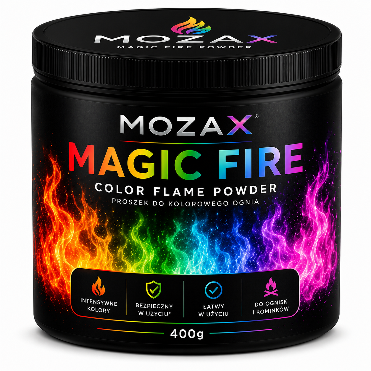 Mozax™ Rainbow Fire - Ognisty proszek